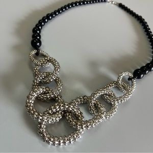 Necklace, costume jewelry